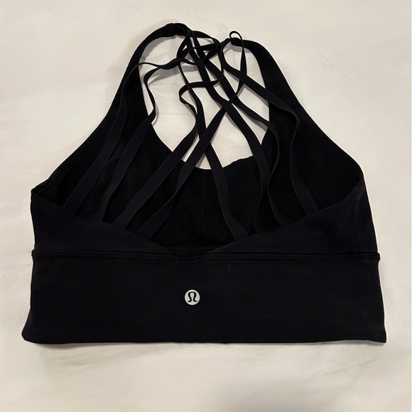 Lululemon long line bra in black- Size 6 - Picture 5 of 5